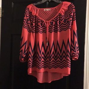 Jolt boutique  size large top Euc